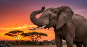 Elephant background image