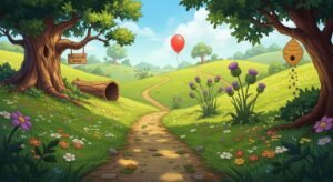 Endless runner background winnie the image 4