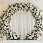 Engagement background decoration image