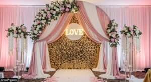 Engagement ceremony background image