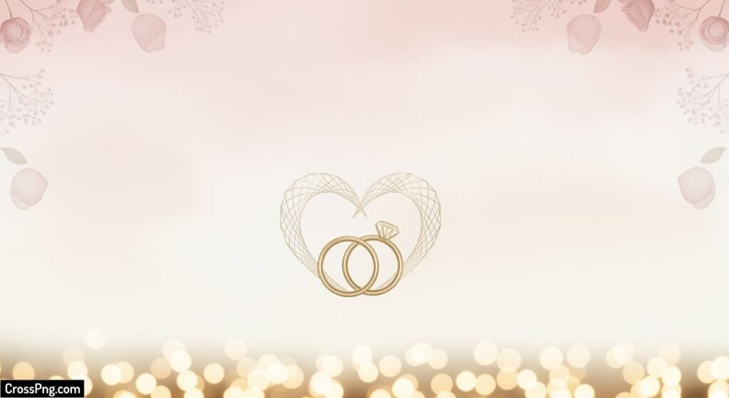 Engagement invitation background image