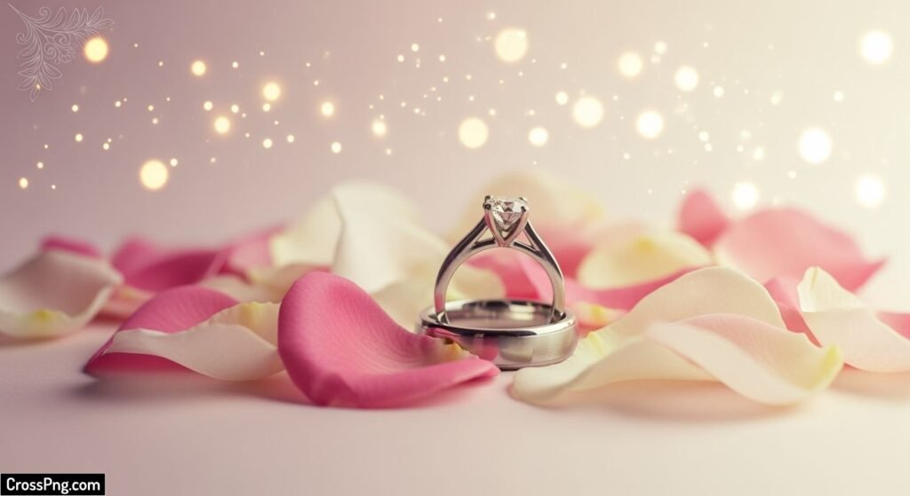 Engagement invitation background image 2