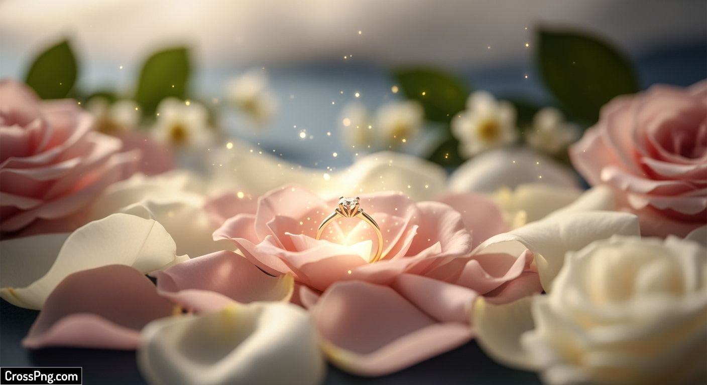 Engagement invitation background image 4