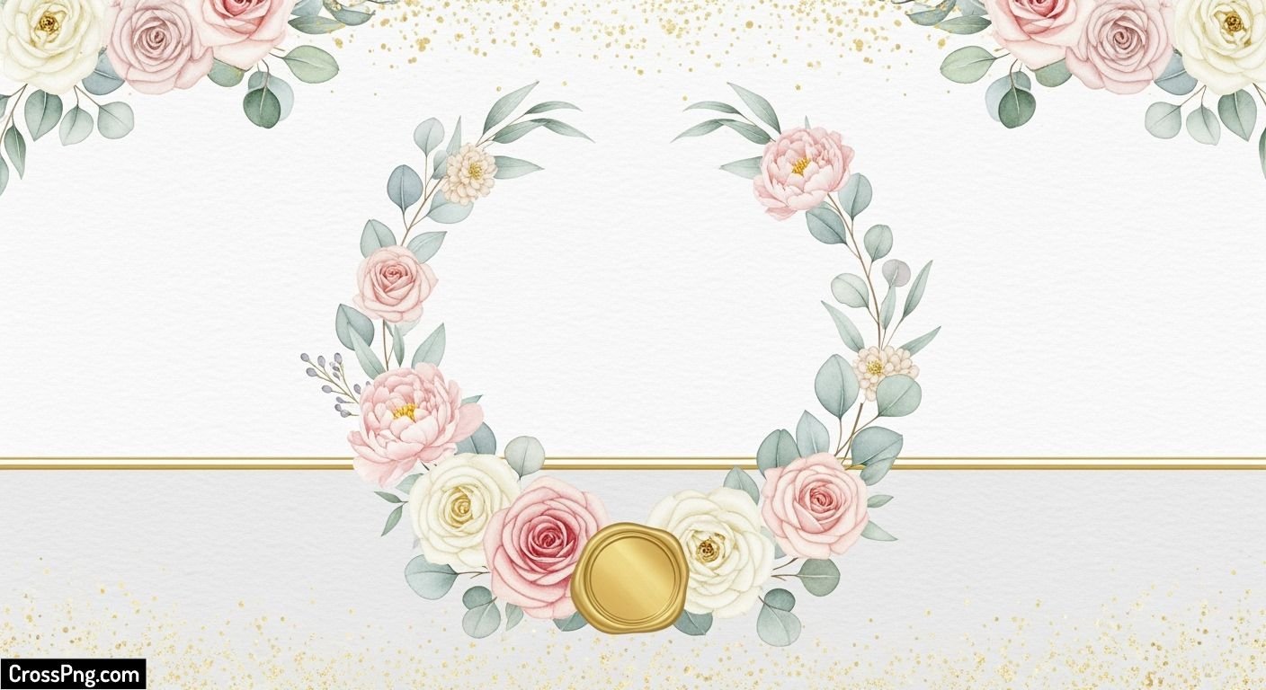 Engagement invitation background image 6