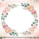Engagement invitation card background image