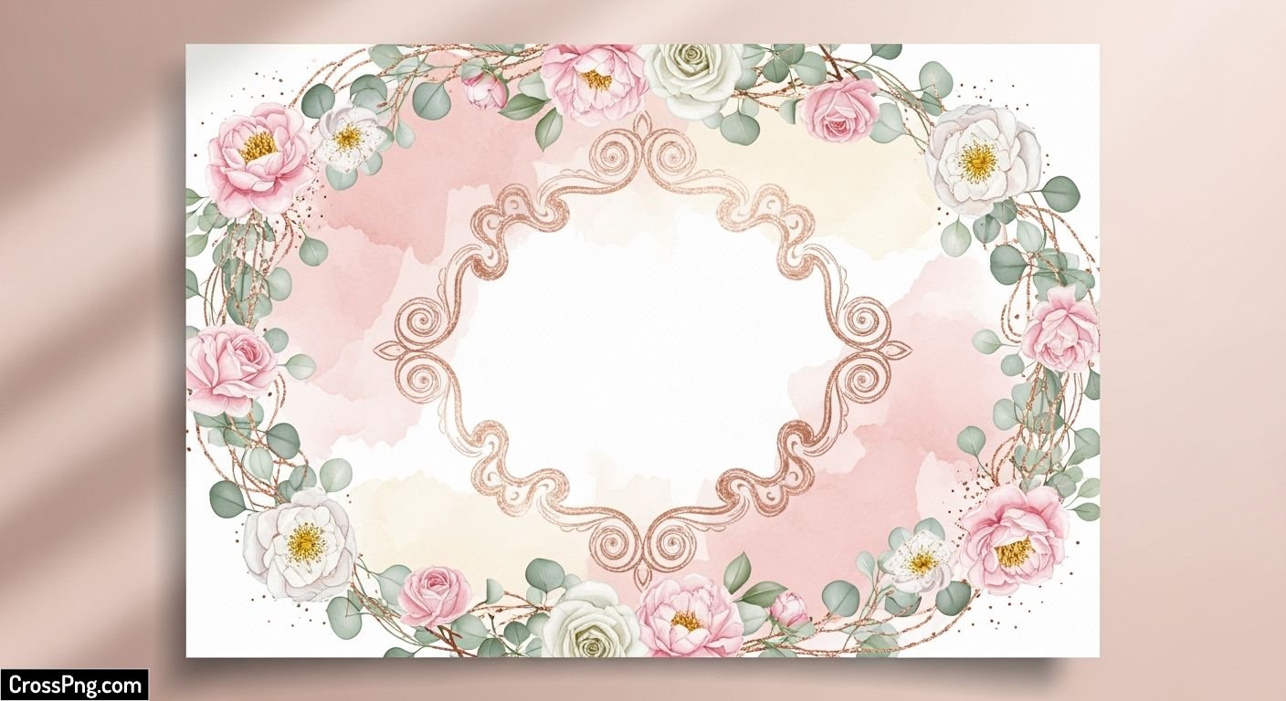 Engagement invitation card background image 2
