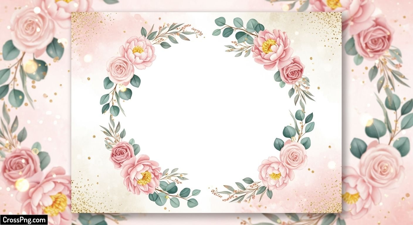 Engagement invitation card background image