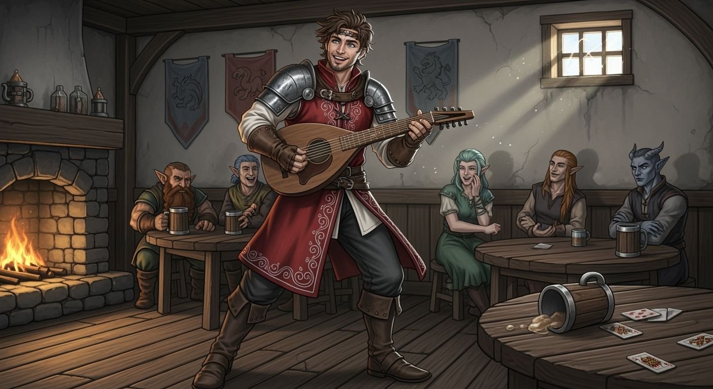Entertainer background 5e image