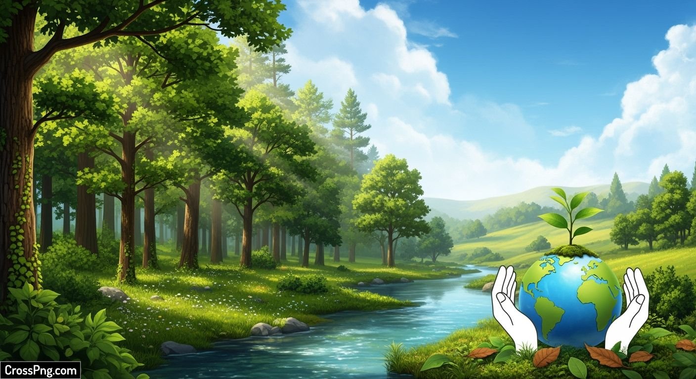 Environment day background image