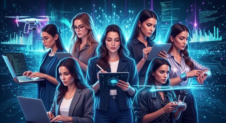 Everygirl tech background image