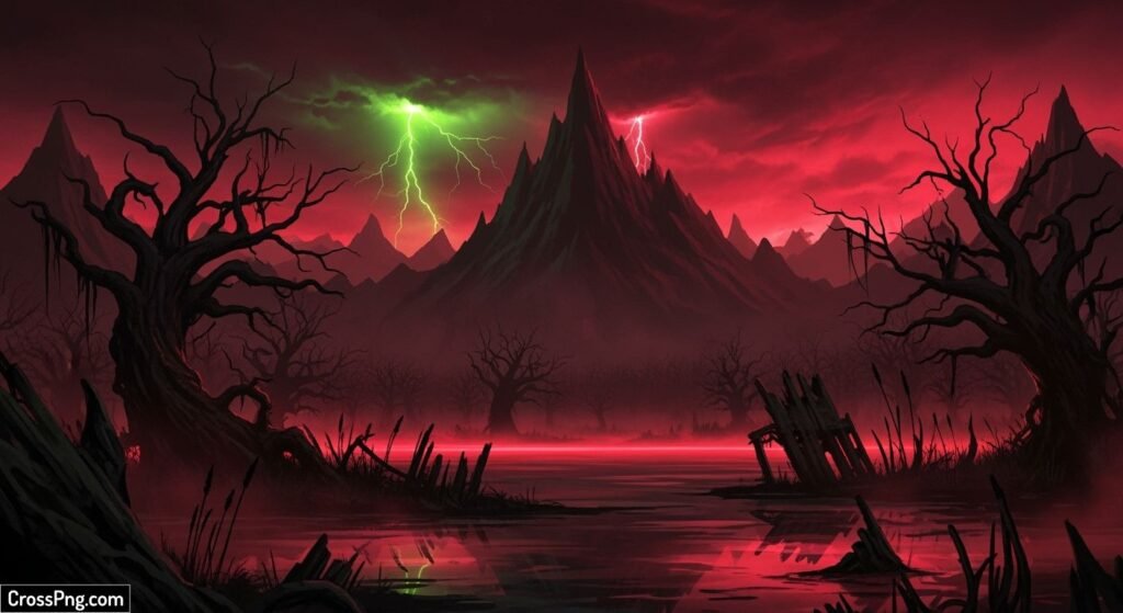 Evil background image