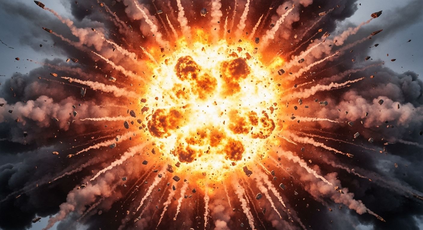Explosion background image 2