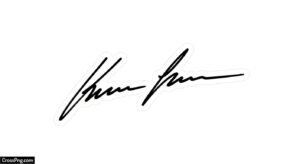Extract signature from image image