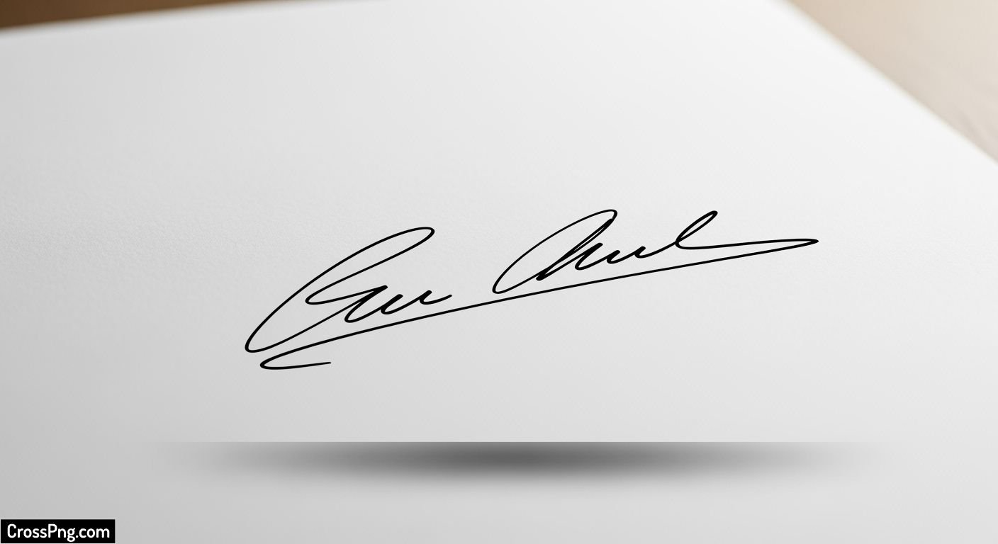 Extract signature from image image 2