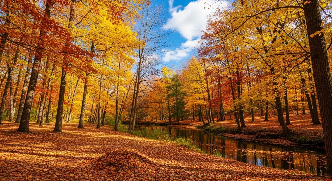 Fall background aesthetic image 8