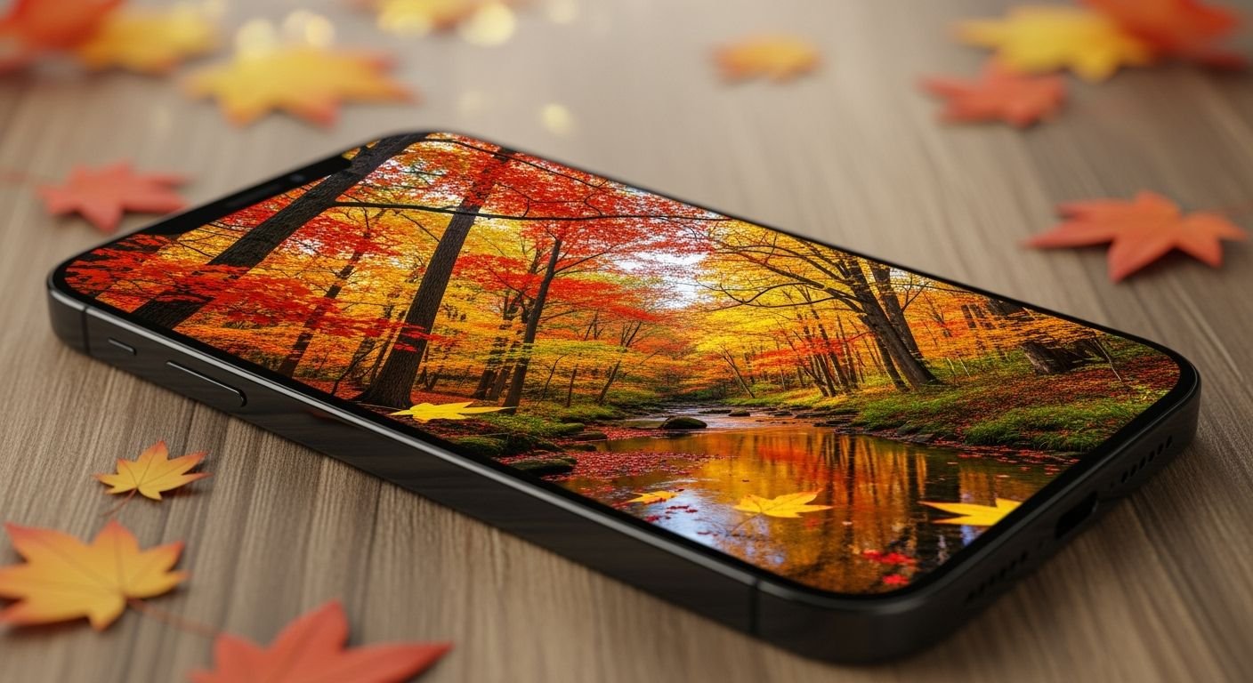 Fall background iphone image 3