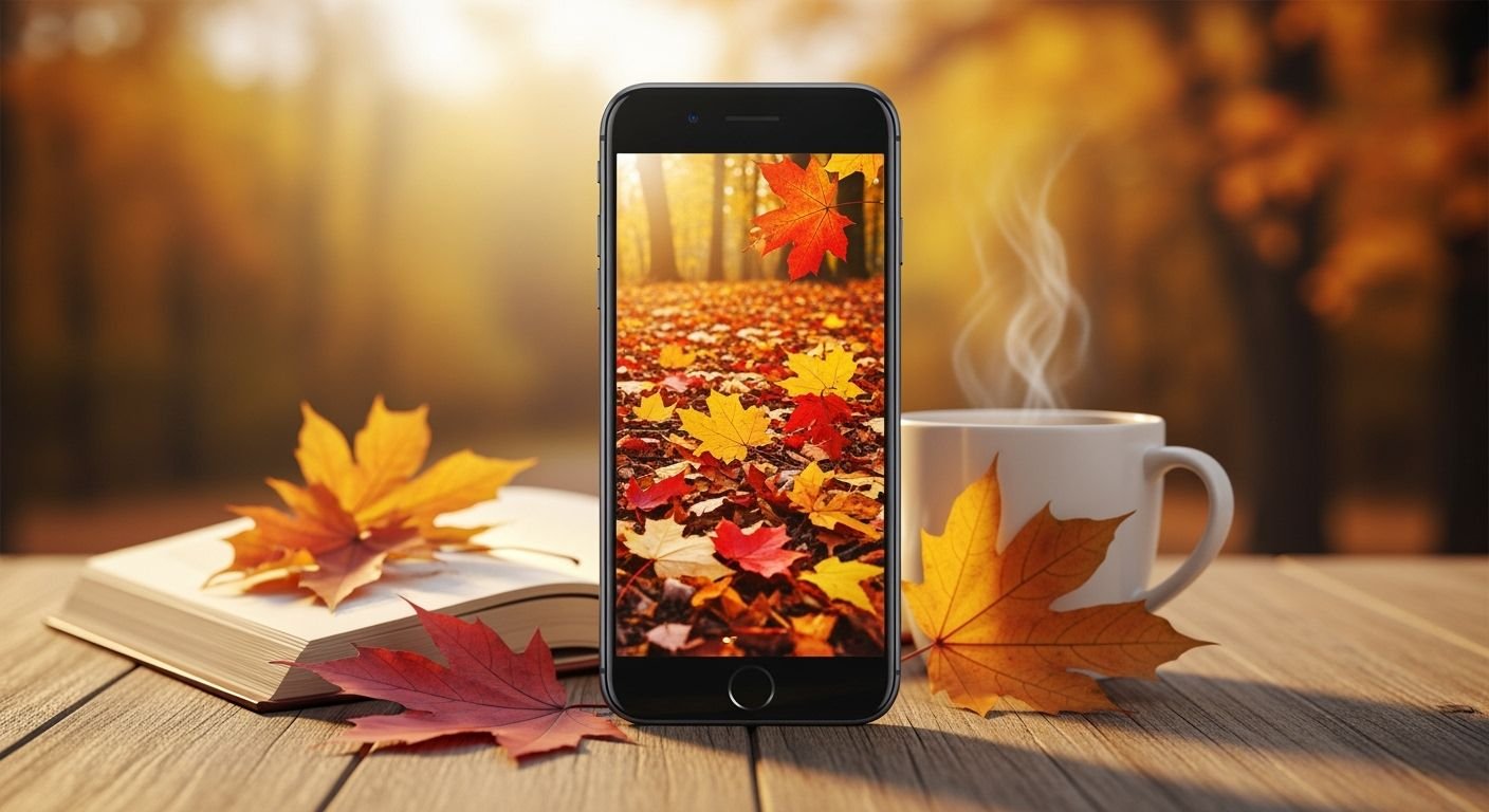 Fall background iphone image 4