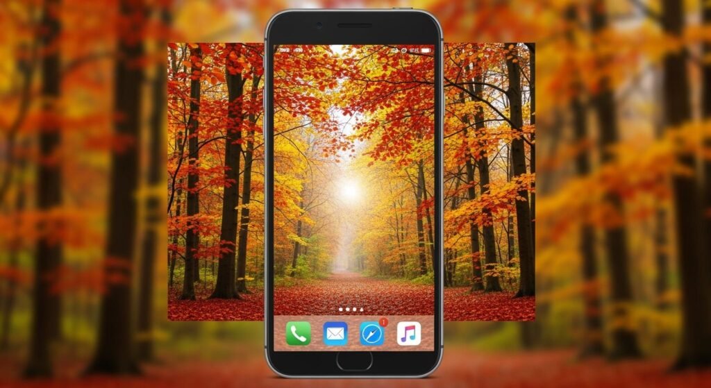 Fall iphone background image 2