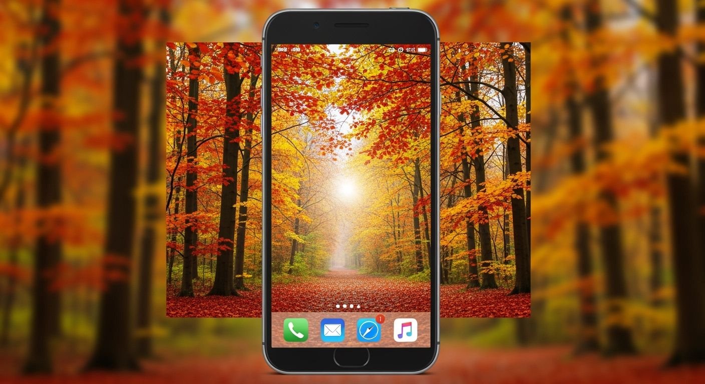 Fall iphone background image 2