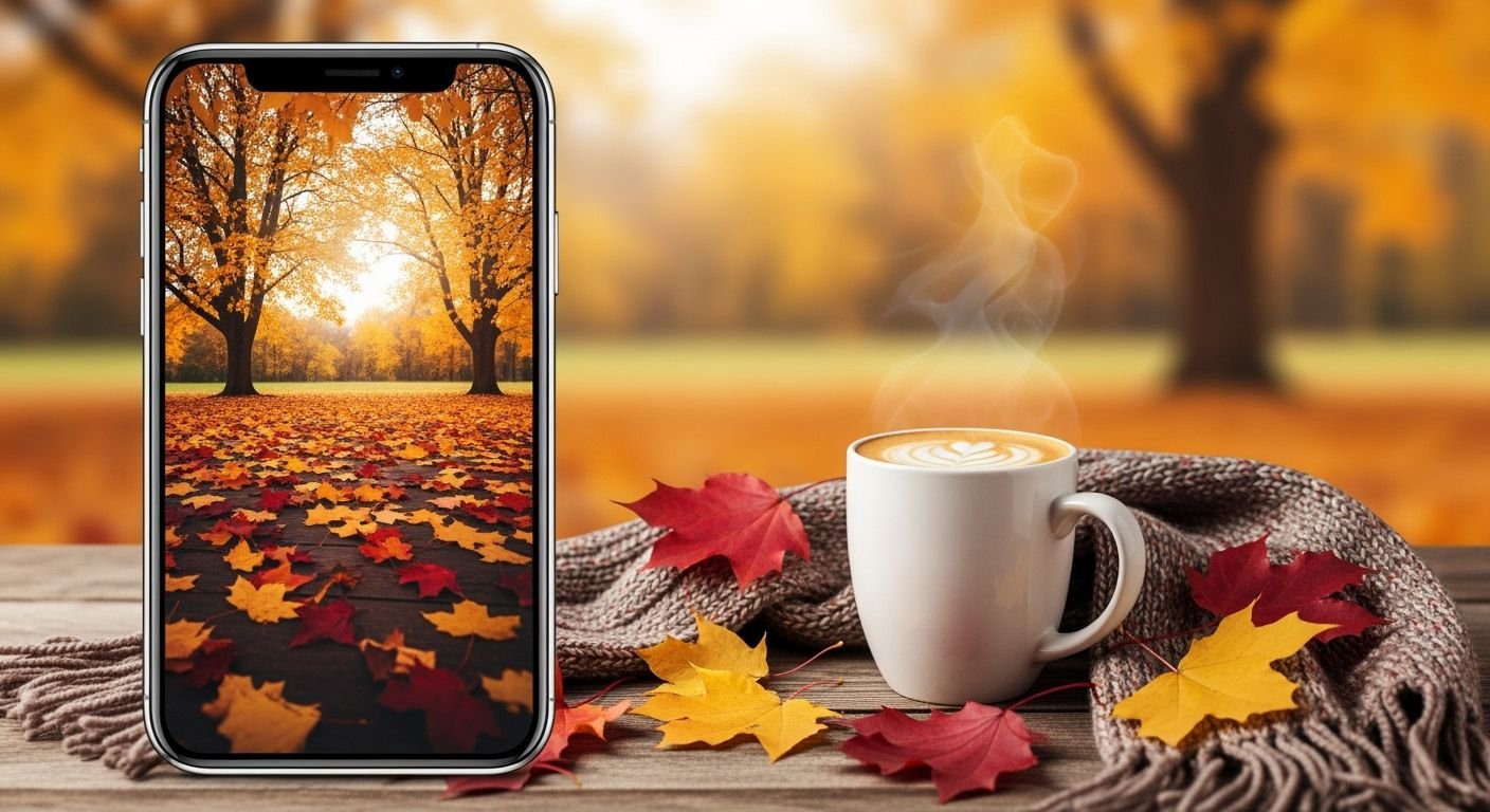 Fall phone background image 3