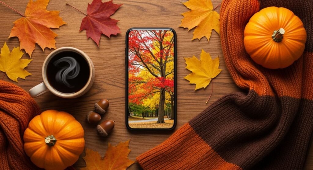 Fall phone background image 6