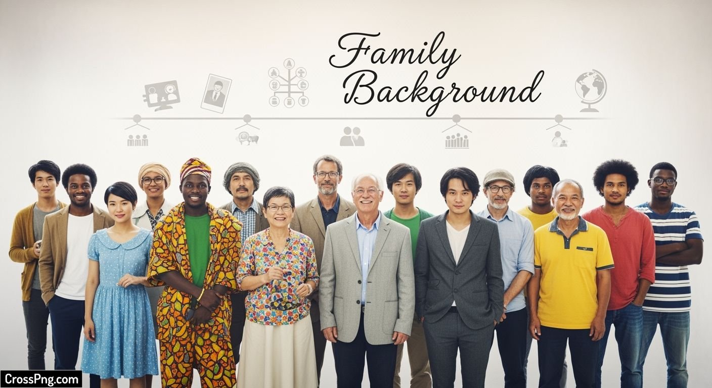 Family background meaning image