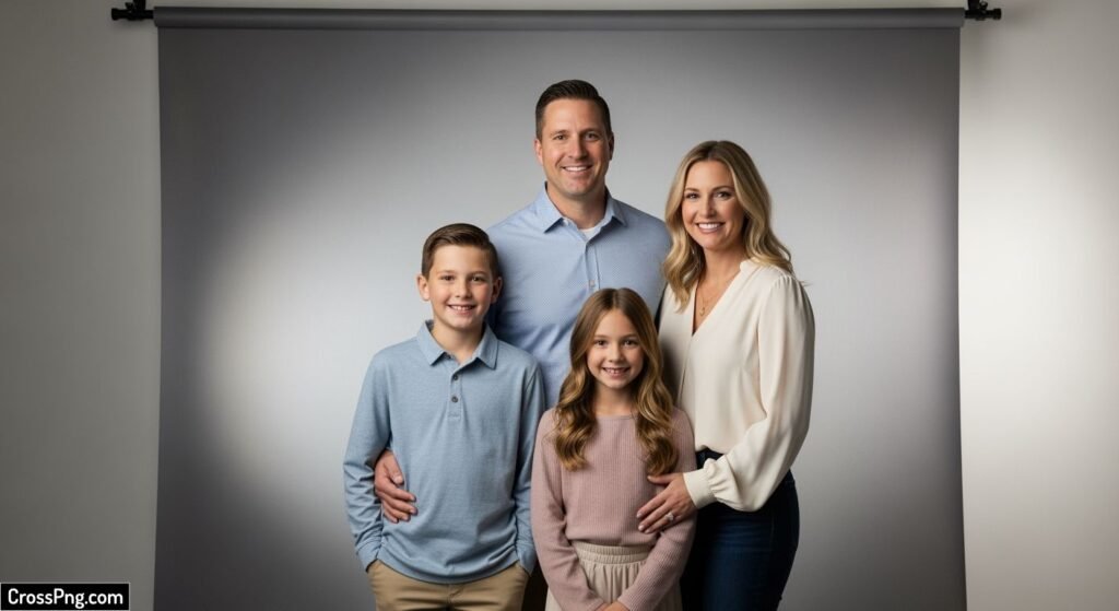 Family studio background hd image