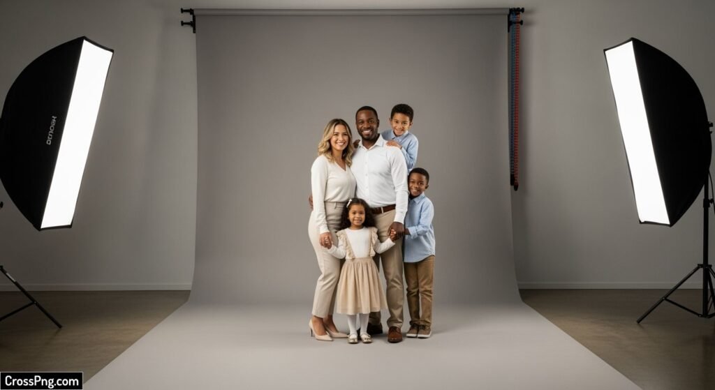 Family studio background hd image 2