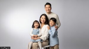 Family studio background hd image