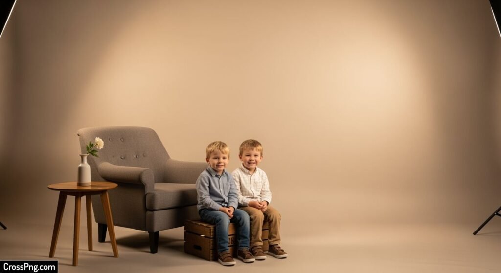 Family studio background image