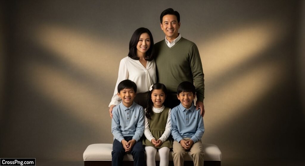 Family studio background image