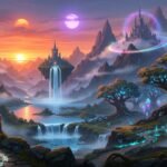 Fantasy background image