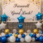 Farewell background decoration image 2
