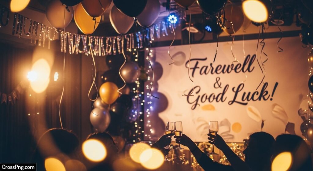 Farewell party background hd image
