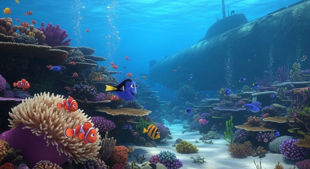 Finding nemo background image