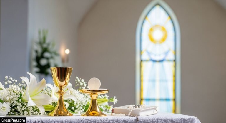 First holy communion background image