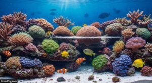 Fish aquarium background image
