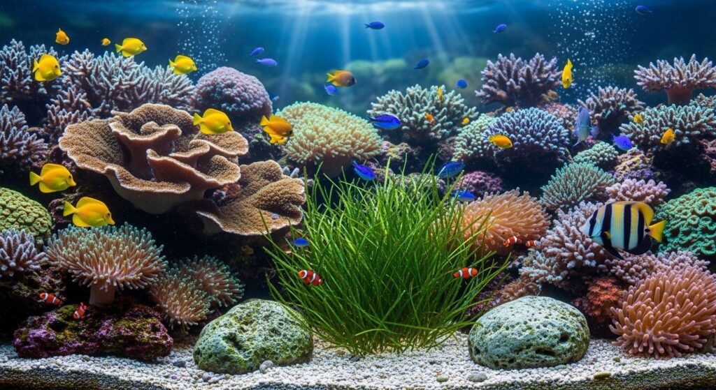 Fish aquarium background image