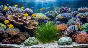 Fish aquarium background image