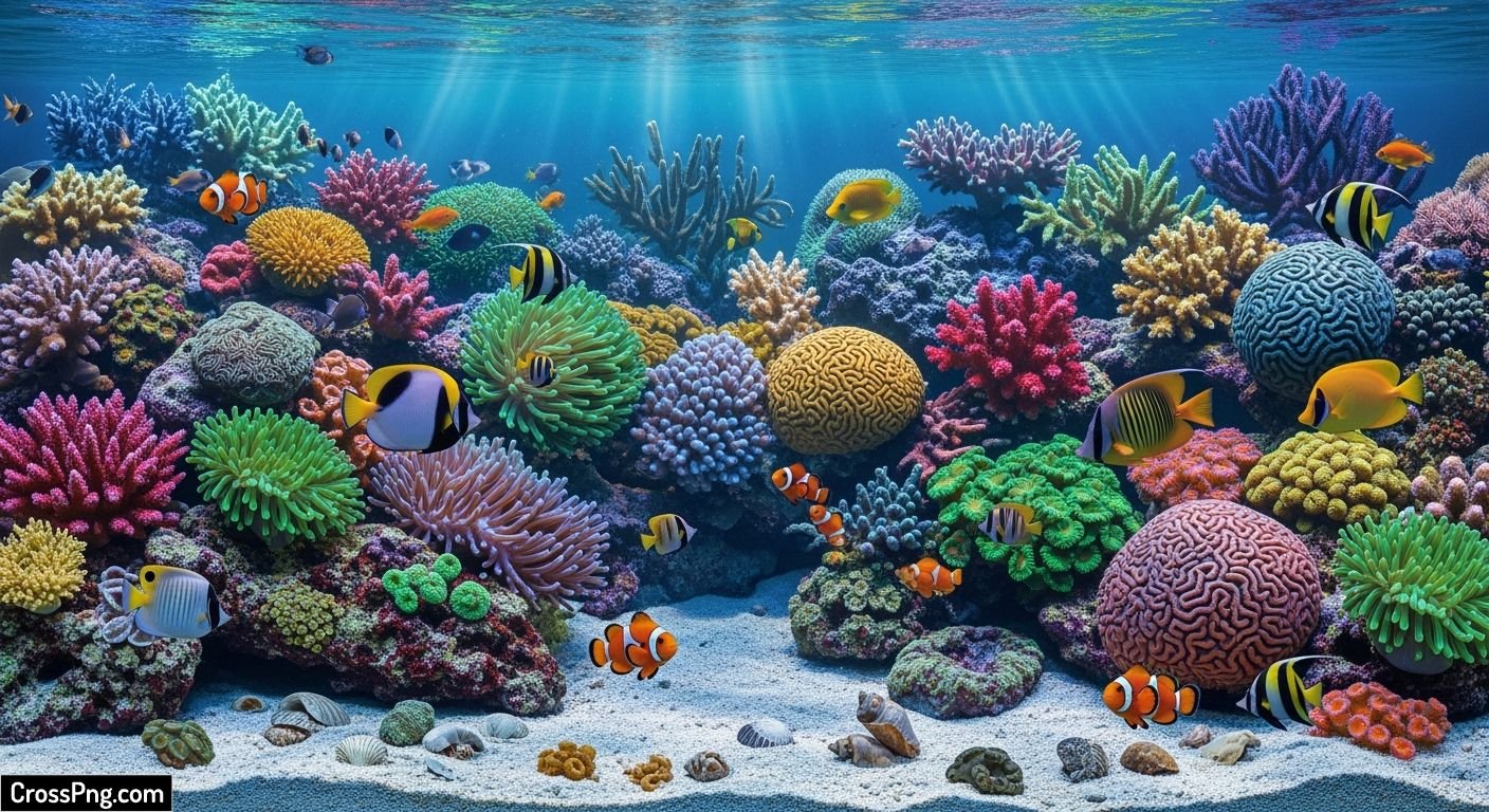 Fish aquarium background image 2