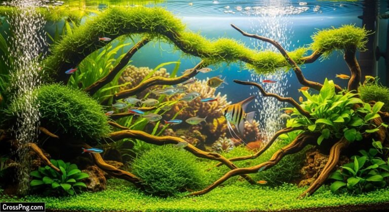Fish aquarium background image