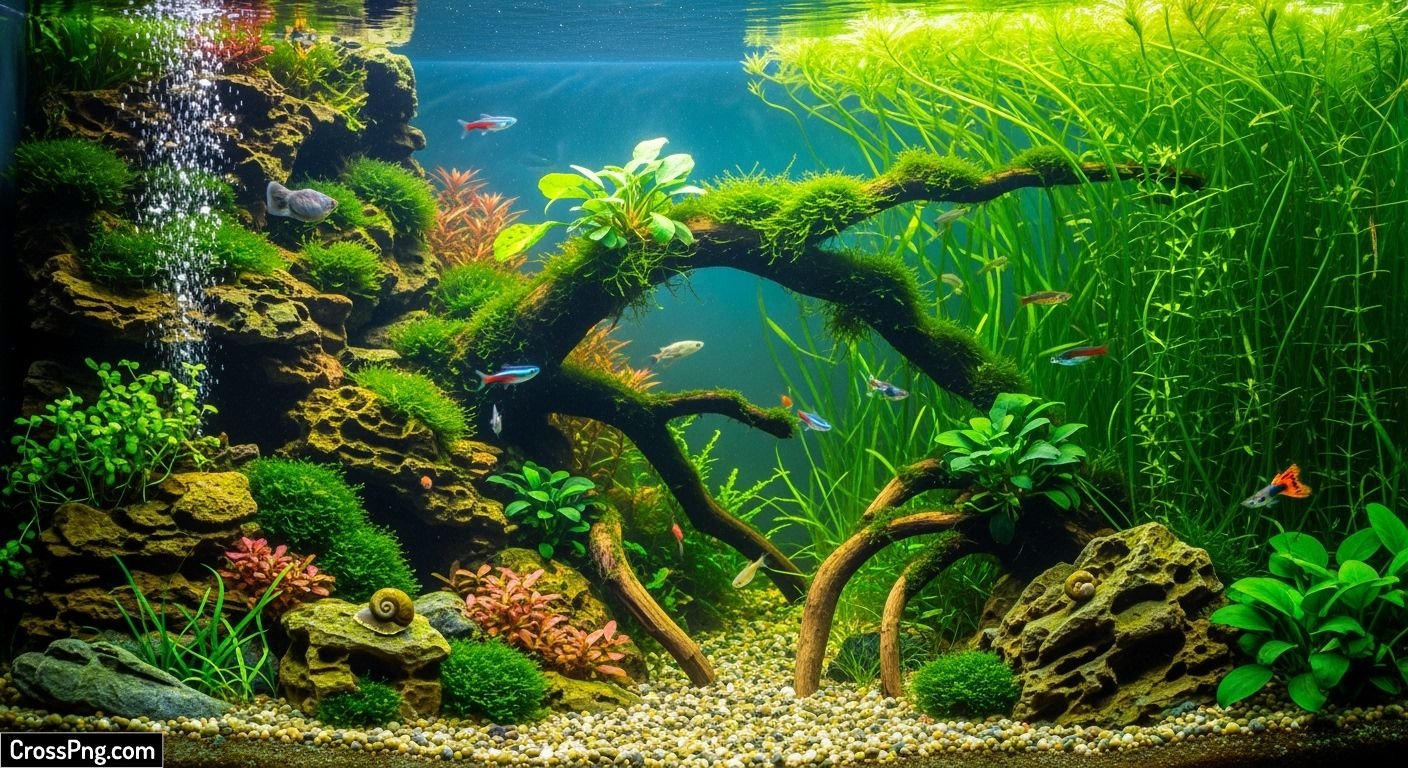 Fish tank background image 2