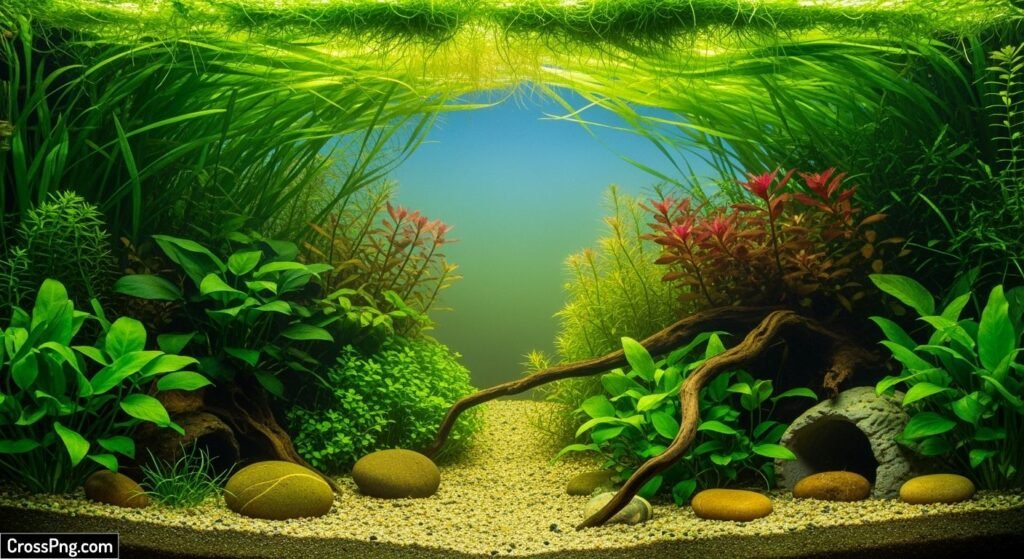 Fish tank background poster image 2