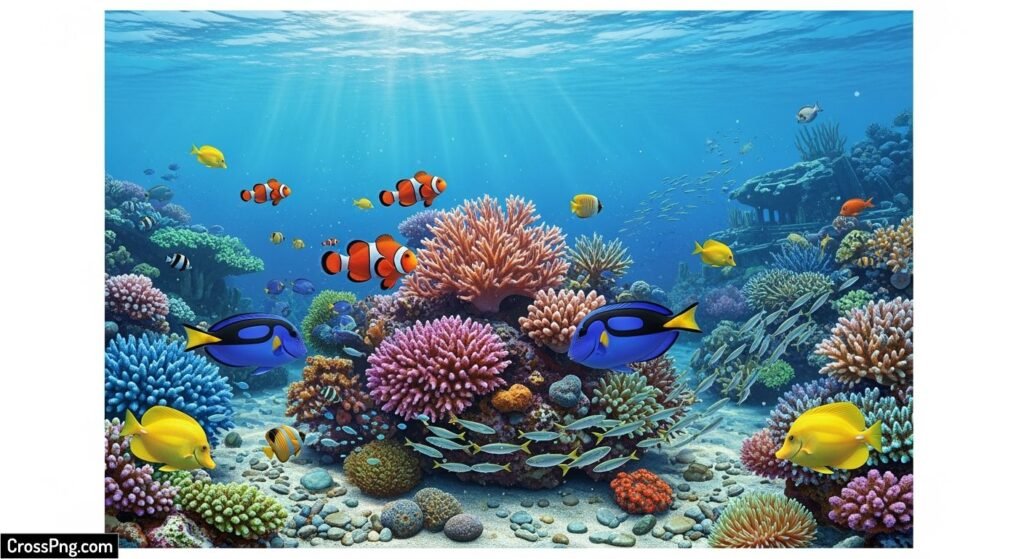 Fish tank background poster image 4