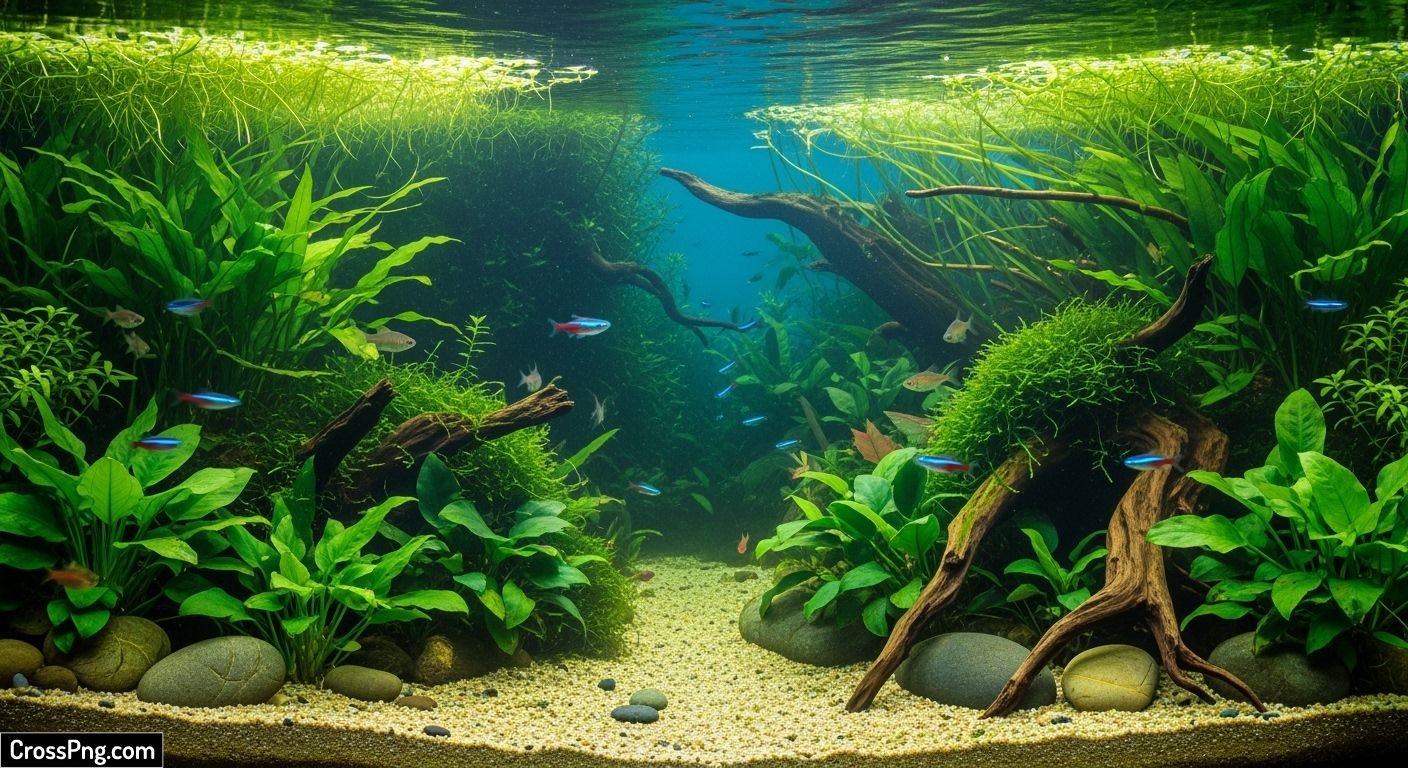 Fish tank background poster image 6