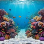 Fish tank background sticker image