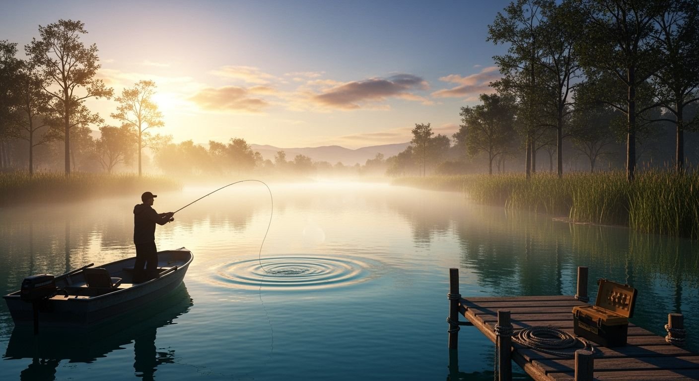 Fishing background image 3