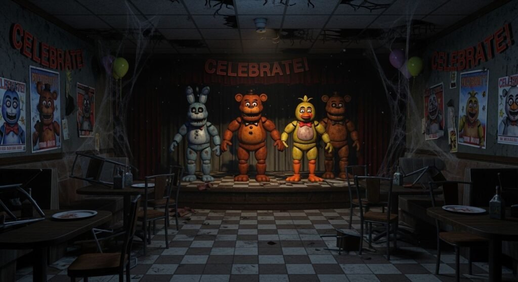 Five nights of freddy background image