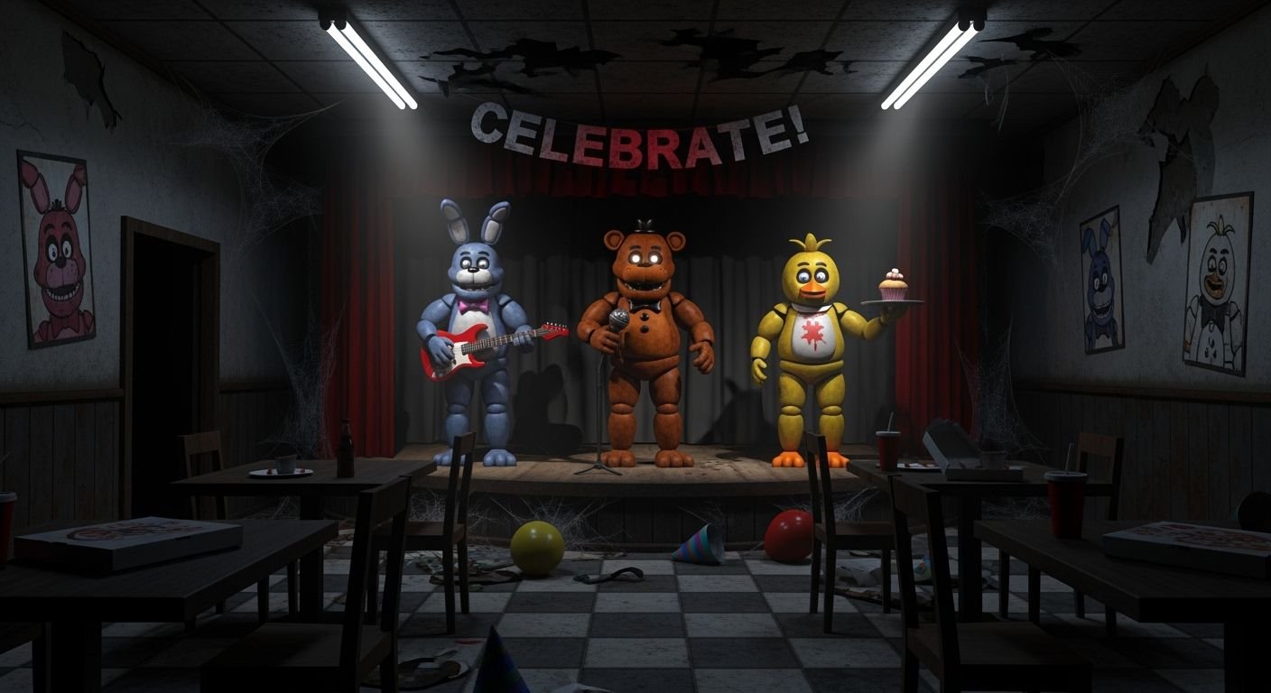 Five nights of freddy background image 3