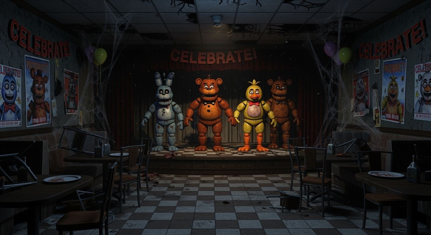 Five nights of freddy background image